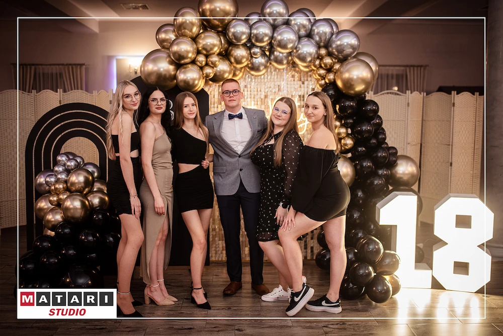 Fotograf na osiemnastkę w Świeciu - imprezowe emocje