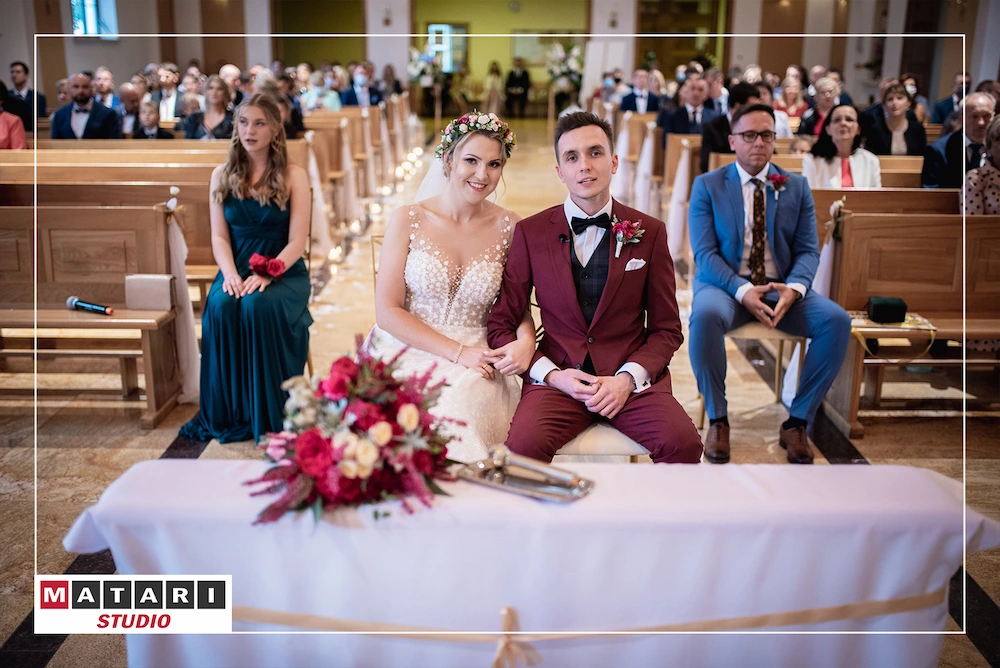 Fotografia ślubna z Panną Młodą w welonie