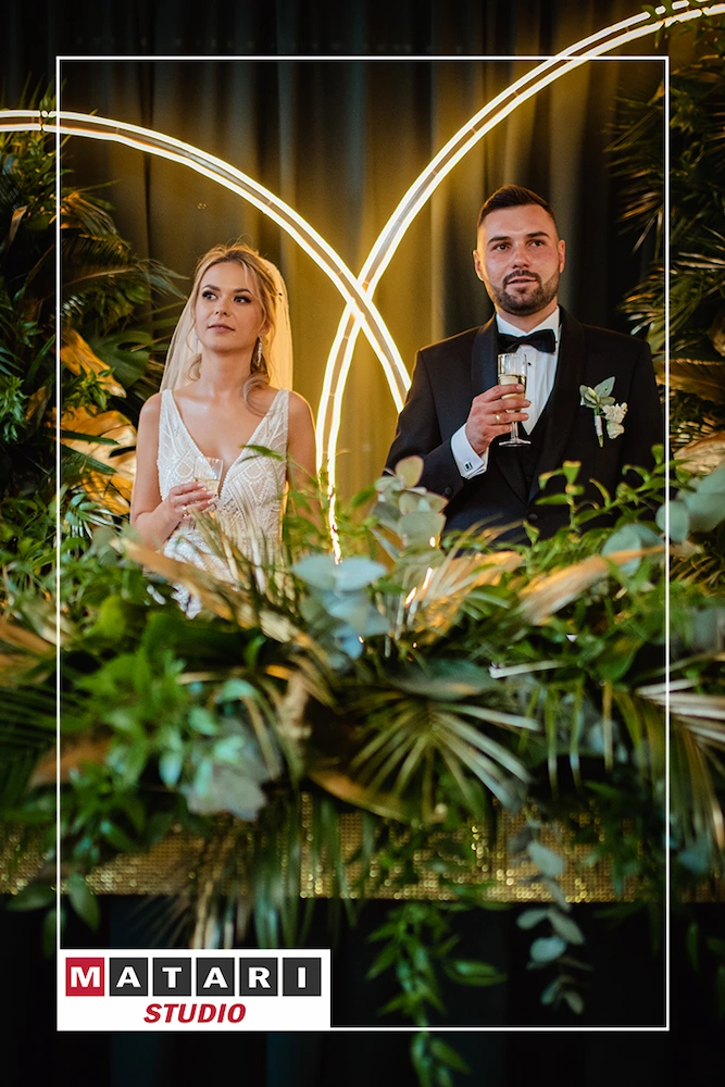 Portret Panny Młodej w romantycznym ujęciu