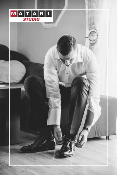 Fotografia ślubna z detalami przygotowań Pary Młodej