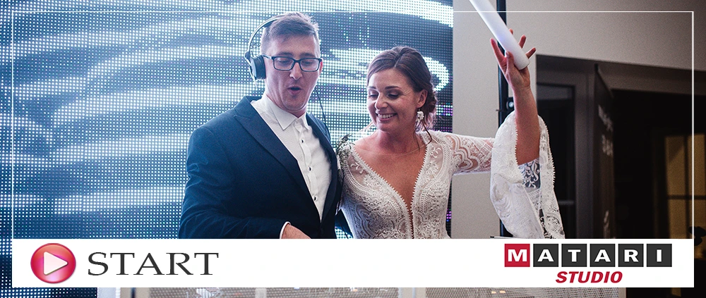 Kamerzysta na wesele Gołąbki Jutrzenka - niezapomniane filmy ślubne